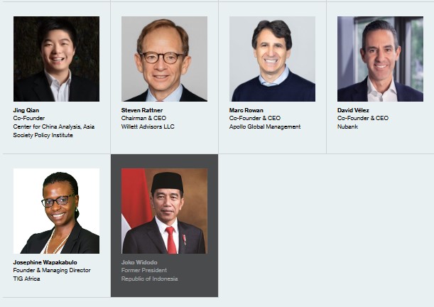 Jokowi jajaran Dewan Penasihat Bloomberg New Economy. (instagram jokowi)